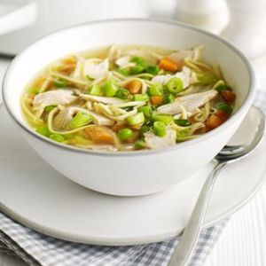 Turkey noodle soup