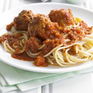 Turkey meatballs in tomato & fennel sauce