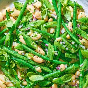 Two bean & herb salad