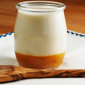 Vanilla Bean Buttermilk Panna Cotta with Passion Fruit Gelee recipes