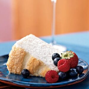 Vanilla Bean Angel Food Cake