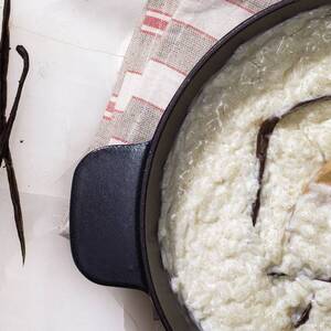 Vanilla Bean Rice Pudding