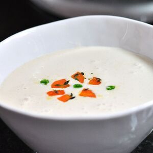 Vanilla-scented Garlic Soup