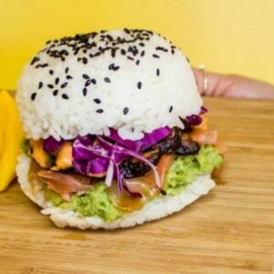 Vegan Sushi Burger