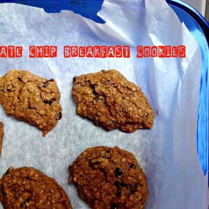 Vegan Chocolate Chip Breakfast Cookies