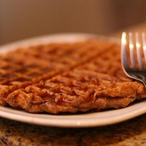 Vegan Whole Wheat Banana Waffles