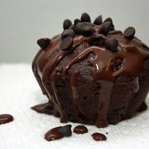 Vegan Single-Serving Brownie Cupcake Recipe