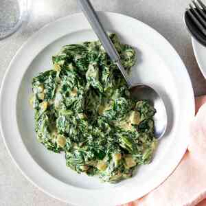 Vegan Creamed Spinach