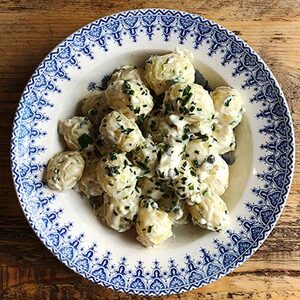 Vegan potato salad