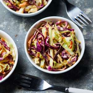 Vegan Creamy Coleslaw