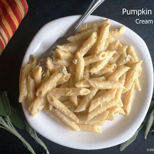 Vegan Pumpkin Sage Cream Sauce