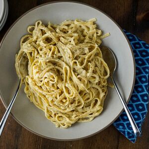 Vegan Fettuccine Alfredo Recipe