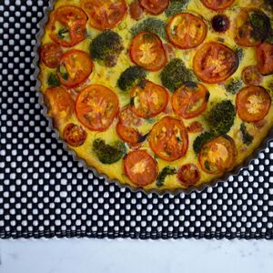 Vegan quiche