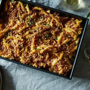 Vegan Cauliflower Alfredo Bake