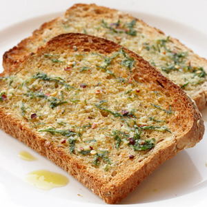 Vegan: Breakfast Garlic Toast Recipe