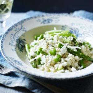 Vegetable garden risotto