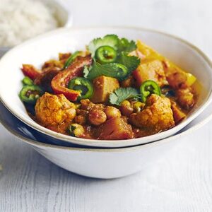 Vegetable jalfrezi