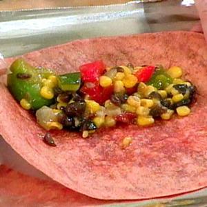 Vegetable Chili Wraps