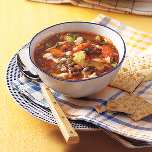 Vegetable-Lentil Soup