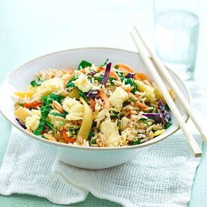 Vegetable fried rice