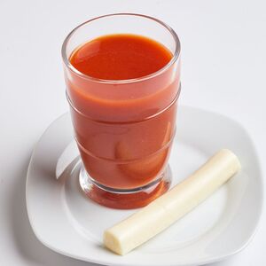 Vegetable Juice & Cheese Stick