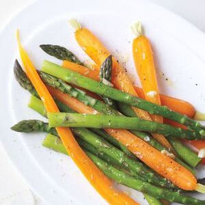 Vegetables with Garlic Oil