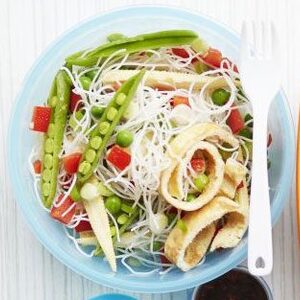 Veggie noodle pot