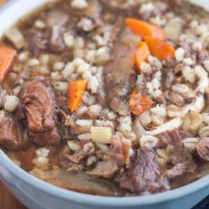 Venison Barley Soup