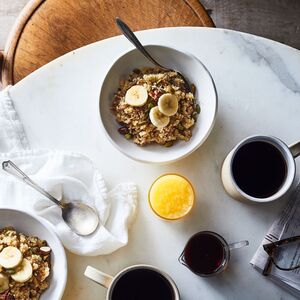 Warm and Nutty Breakfast Couscous