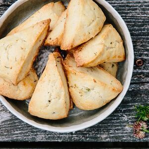 Wild Garlic Biscuits