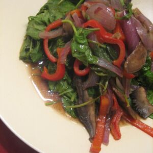 Wilted Spinach Salad