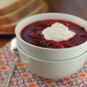 Winter Beet and Vegetable Soup