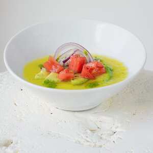 Yellow Tomato Gazpacho