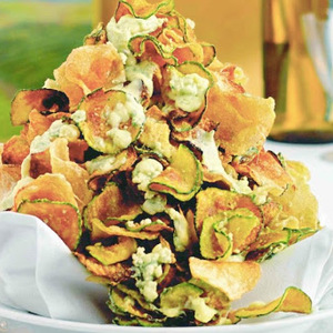 Zucchini Chips With Gorgonzola Cheese recipes