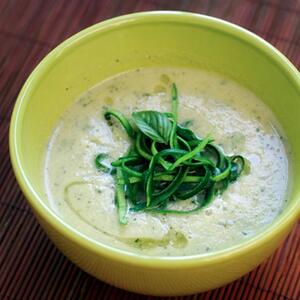 Zucchini-Basil Soup