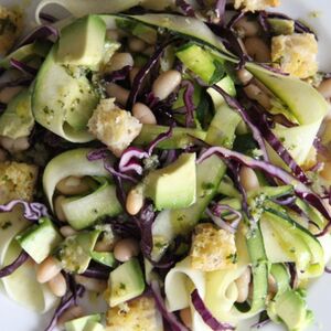 Zucchini Bean Salad