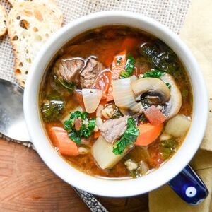 healthy beef vegetable soup