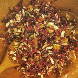 radicchio clementine salad