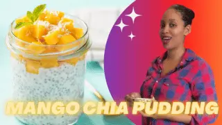 Mango Chia Seed Pudding